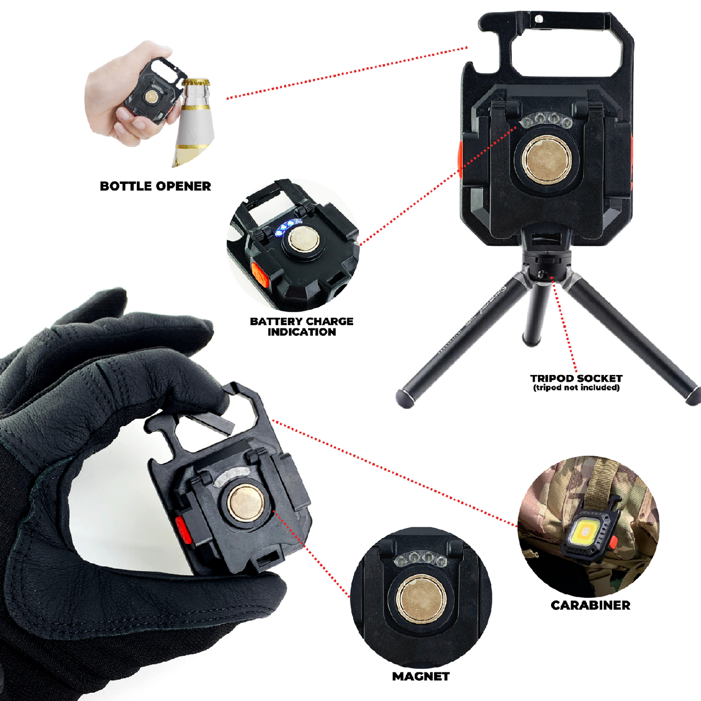 3401 3 led svitilna na klicenku myers power tgl 223