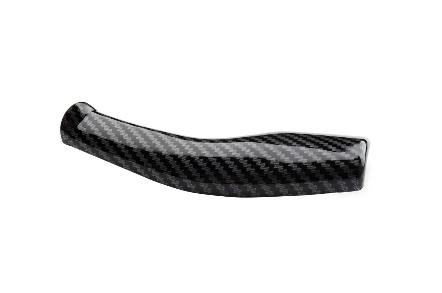 Decoration Set Elvix for Model Y/3 carbon fiber patterned gear lever (2 Pcs, Black)