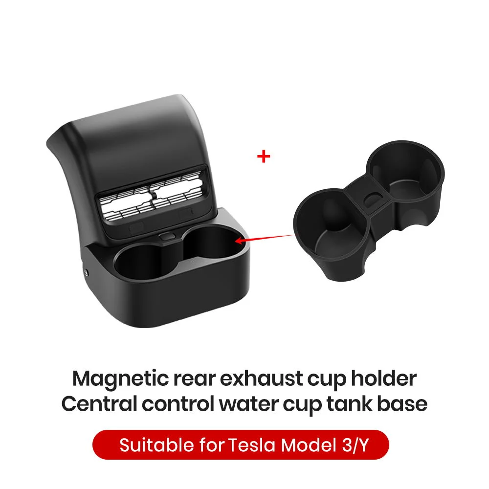 Cup Holder Elvix for Tesla Model 3/Y Rear Seat