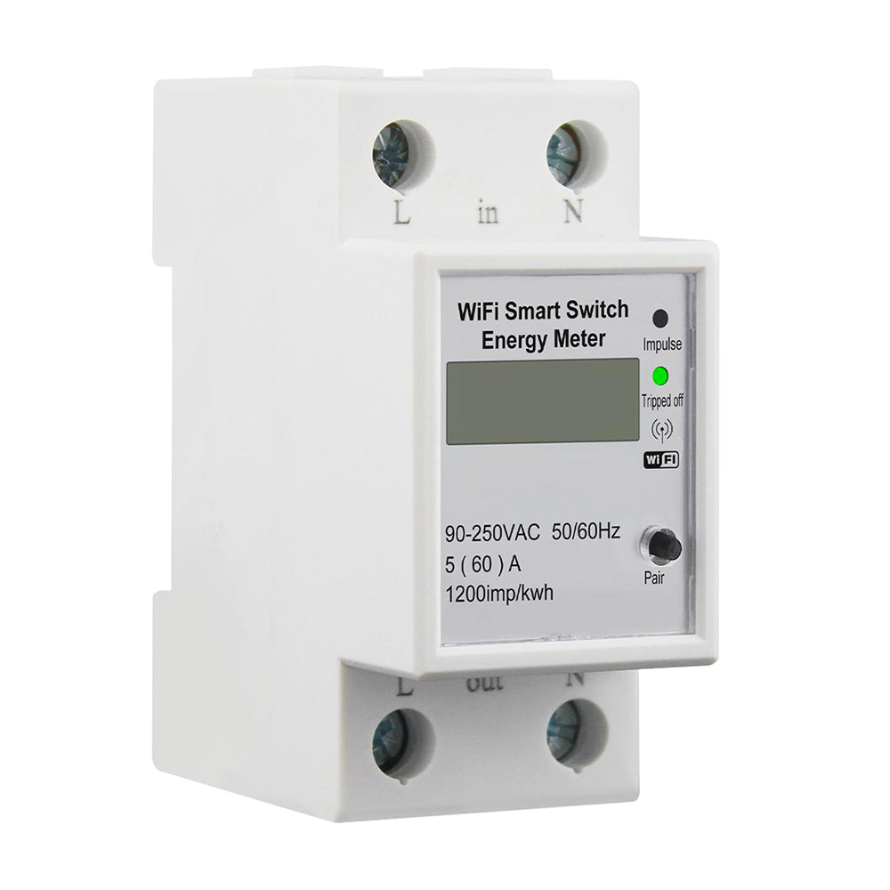 Smart Power Meter MPM-220V60A-1-WF DIN