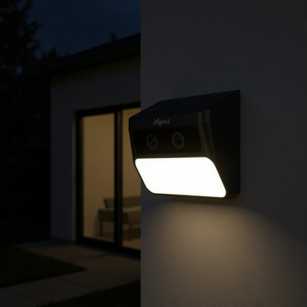 Telecamera Solare Myers con Luce LED e WiFi per Esterni