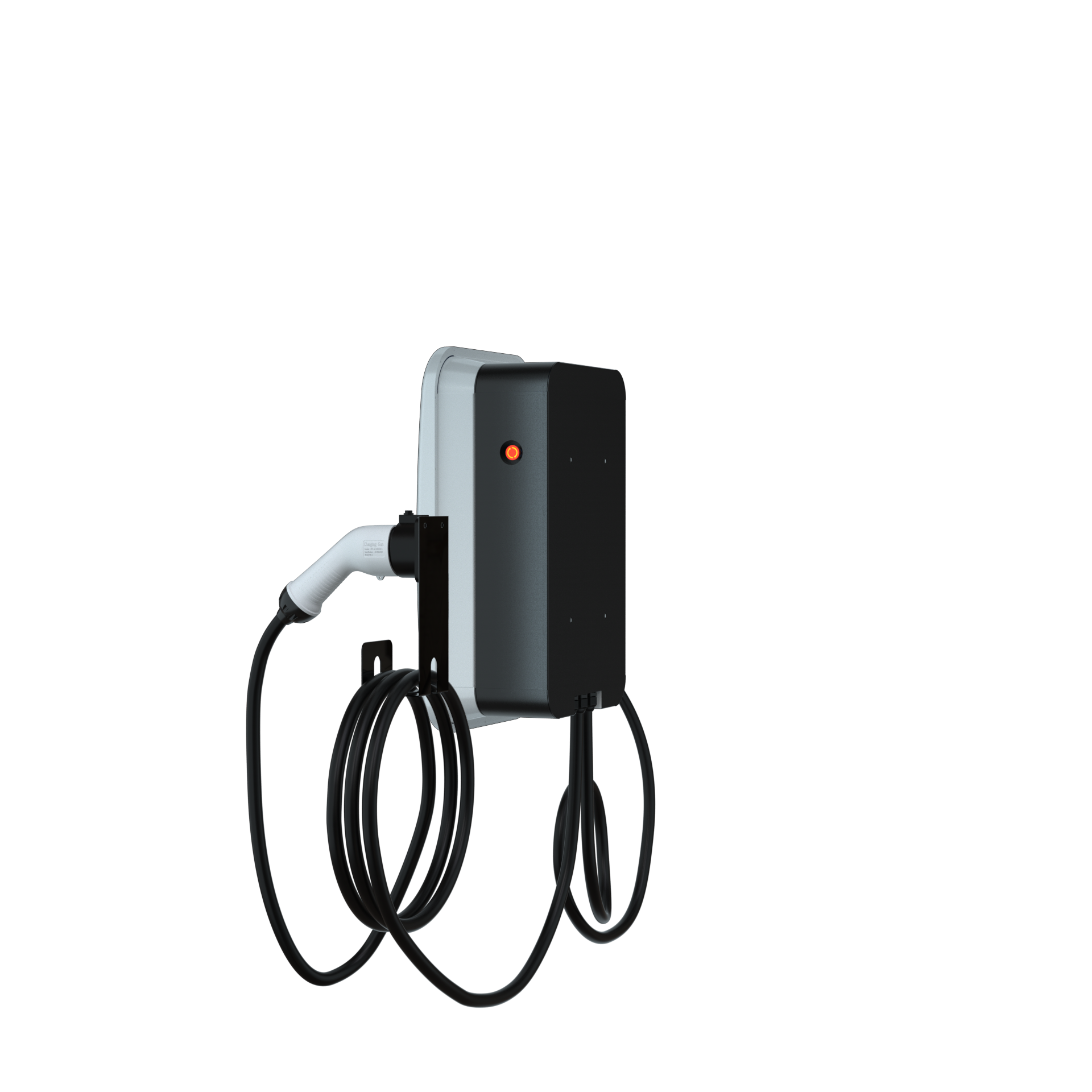 13211 3 nastenna nabijecka pro elektromobily elvix wbac 4947 t2 2 kabely 11kw 5m rfid nabijeci stanice ev