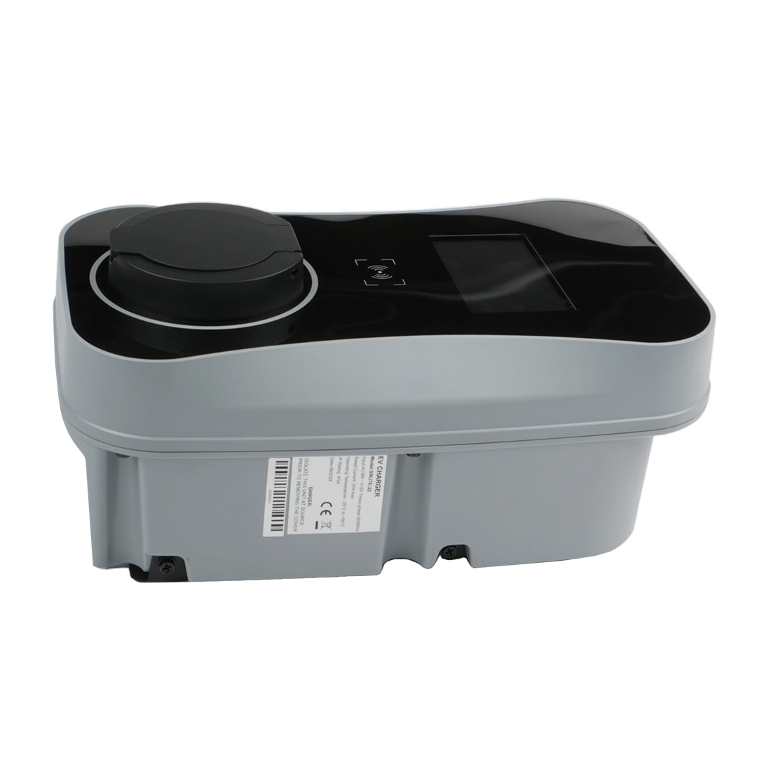 13232 1 nastenna nabijecka pro elektromobily elvix wbac 4968 t2 zasuvka 22kw rfid app nabijeci stanice ev