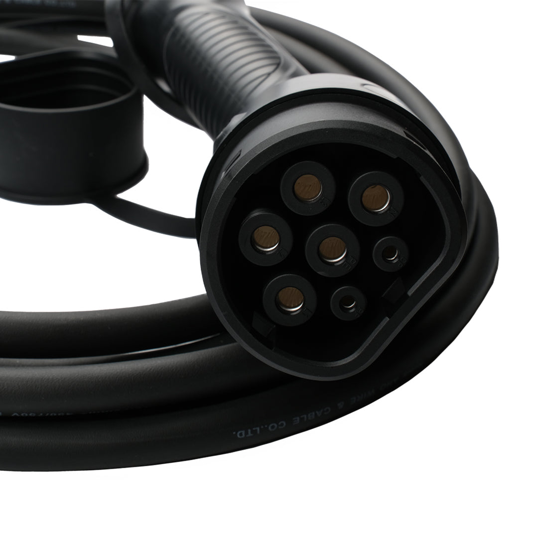 13256 1 nastenna nabijecka pro elektromobily elvix wbac 5002 t2 1 kabel 11kw 5m rfid app nabijeci stanice ev