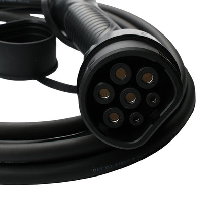 13256 1 nastenna nabijecka pro elektromobily elvix wbac 5002 t2 1 kabel 11kw 5m rfid app nabijeci stanice ev