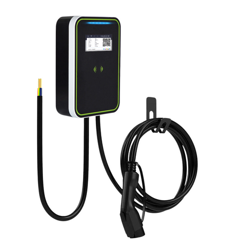Elvix WBAC 5002 T2 Caricabatterie da muro per auto elettrica 1 cavo 11KW 5M RFID APP Stazione di ricarica per veicoli elettrici