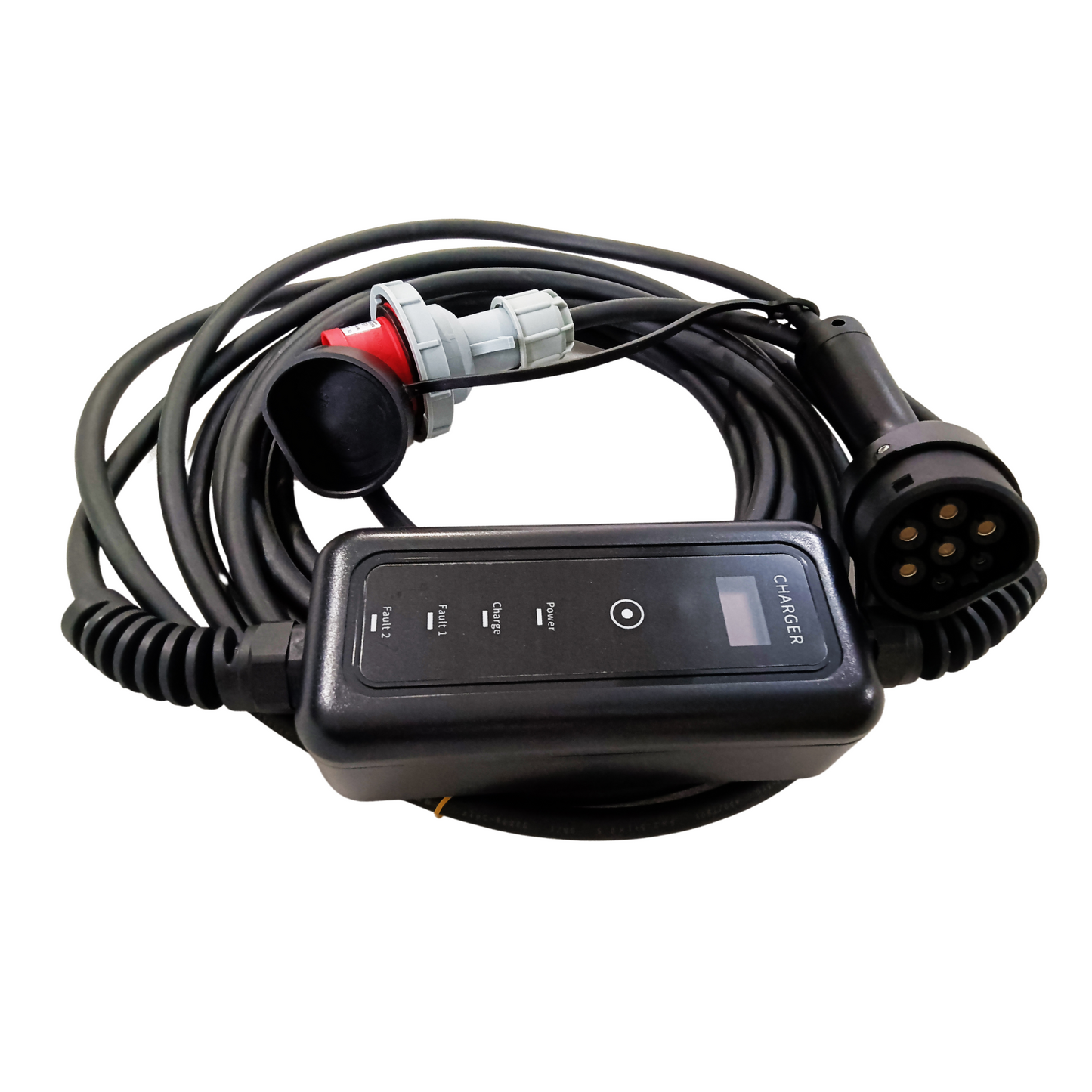 13289 prenosna nabijecka pro elektromobily elvix pmac 4921 t2 3p16 11kw 10m nabijeci stanice ev