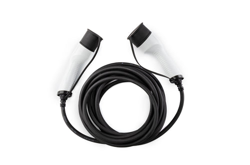 Cavo di ricarica Elvix 5011 T2-T2 11KW 10M Bianco/Nero