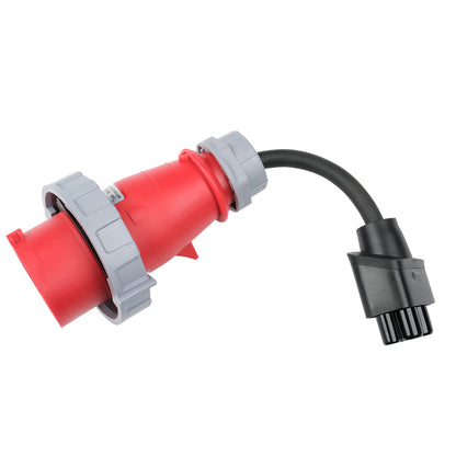 13361 3 tesla gen 2 nema adapter elvix ts 3p16 cee 11kw cerveny