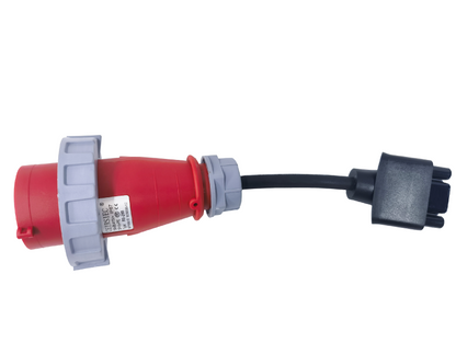 13361 tesla gen 2 nema adapter elvix ts 3p16 cee 11kw cerveny