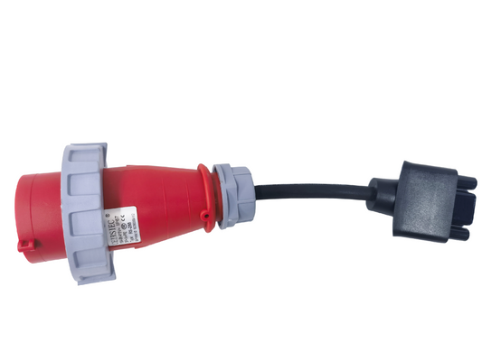 13361 tesla gen 2 nema adapter elvix ts 3p16 cee 11kw cerveny