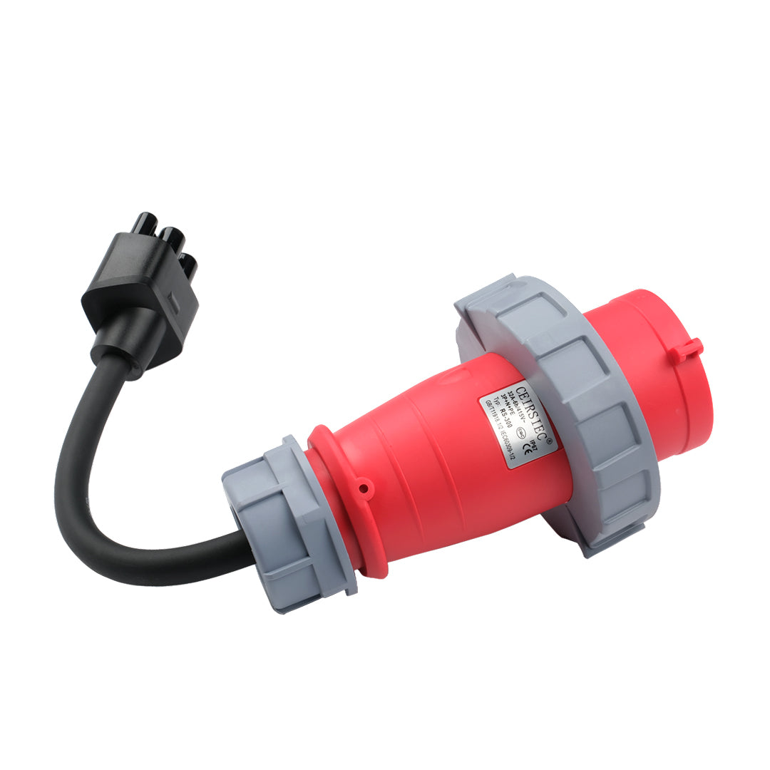 13364 1 tesla gen 2 nema adapter elvix ts 3p32 cee 22kw cerveny