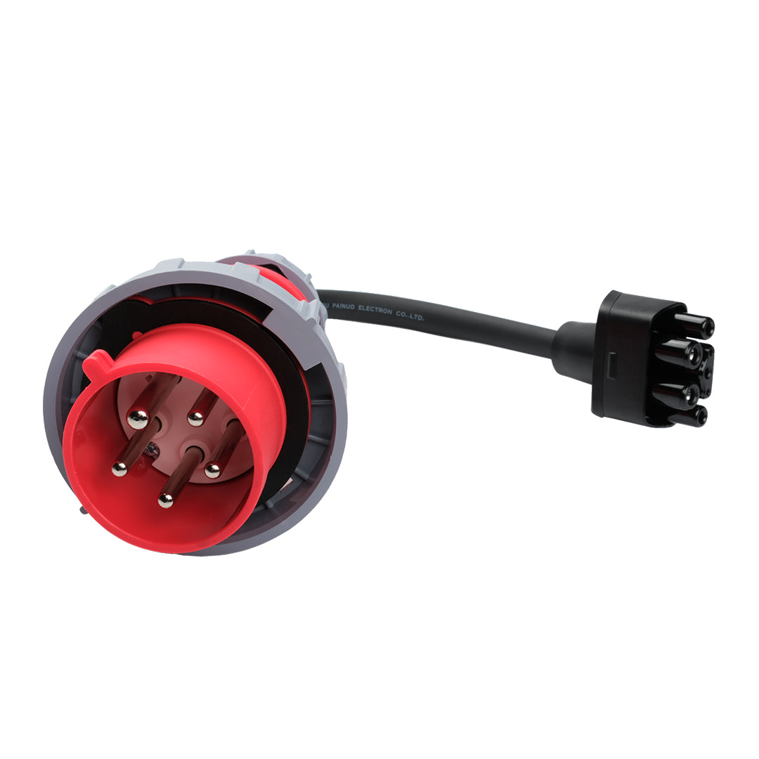 13364 5 tesla gen 2 nema adapter elvix ts 3p32 cee 22kw cerveny