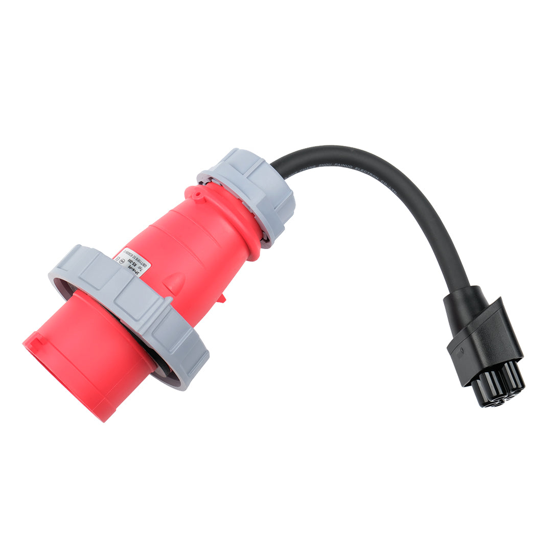 13364 7 tesla gen 2 nema adapter elvix ts 3p32 cee 22kw cerveny