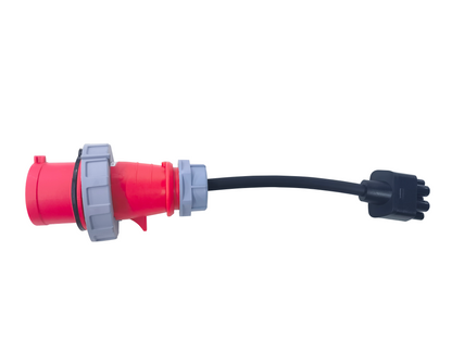 13364 tesla gen 2 nema adapter elvix ts 3p32 cee 22kw cerveny