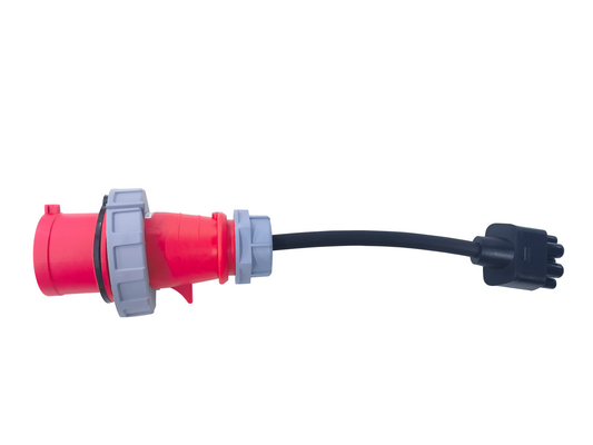 13364 tesla gen 2 nema adapter elvix ts 3p32 cee 22kw cerveny