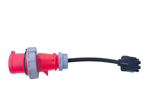 Adattatore Tesla Gen 2 NEMA Elvix TS-3P32-CEE 22KW rosso