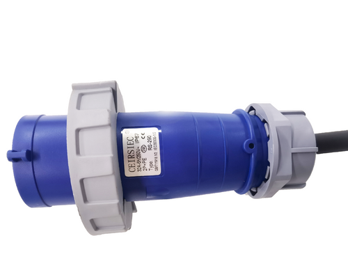 Adattatore Tesla Gen 2 NEMA Elvix TS-1P32-CEE 22KW blu