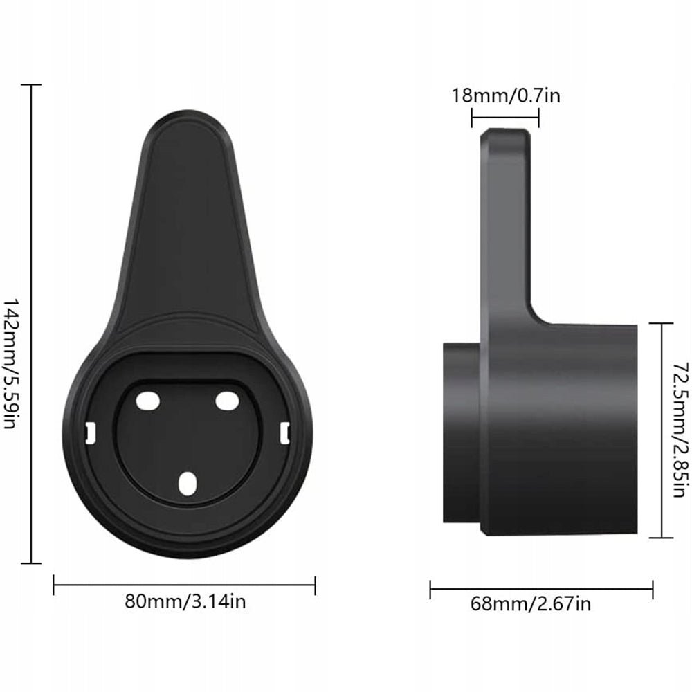 13583 1 drzak kabelu myers power t2 socket 4658 black