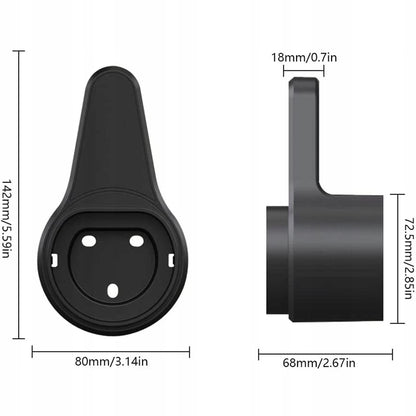 13583 1 drzak kabelu myers power t2 socket 4658 black