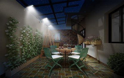 4841 10 solarni pohybove svetlo na zed myers power 1ks