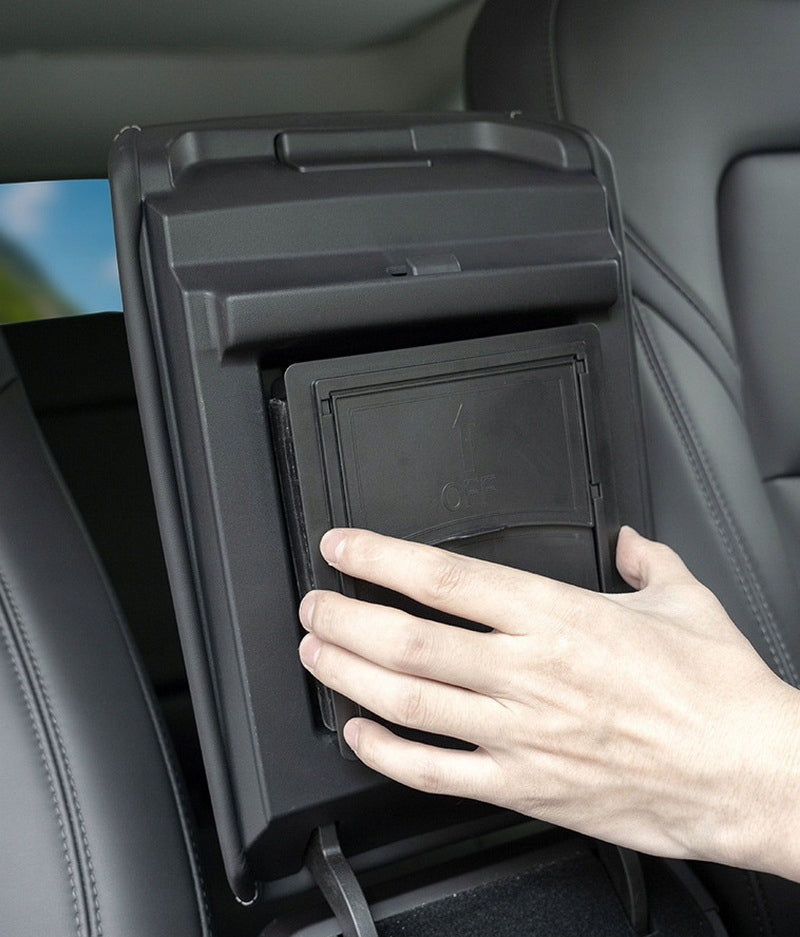 Storage Box Elvix for Tesla Model 3/Y (Center Console Hidden)