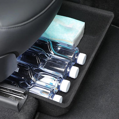 Storage Box Elvix for Tesla Model Y Under Seat (inner and outer velvet surface)