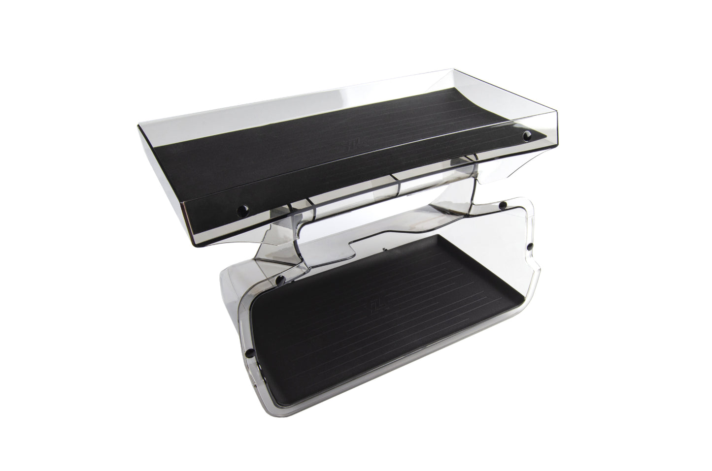 Storage Box Elvix for Tesla Model Y/3 Under Screen (Transparent Black + Black)