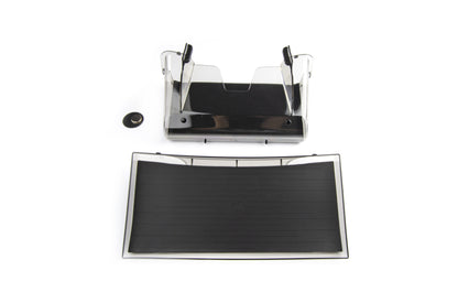 Storage Box Elvix for Tesla Model Y/3 Under Screen (Transparent Black + Black)