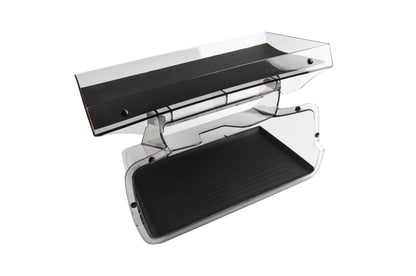 Storage Box Elvix for Tesla Model Y/3 Under Screen (Transparent Black + Black)