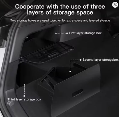 Storage Compartment Elvix for Tesla Model Y Trunk Side