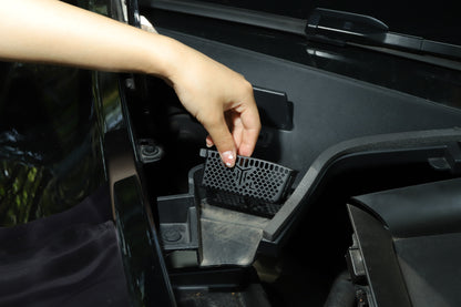 Anti-blocking cover Elvix for Model Y front hood