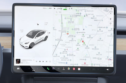 Protection Cover Elvix for Model 3/Y Screen (Silicone, Black)