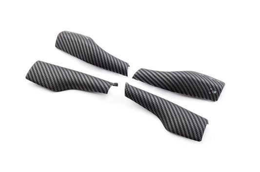 Decoration Set Elvix for Model Y/3 carbon fiber patterned gear lever (2 Pcs, Matt)