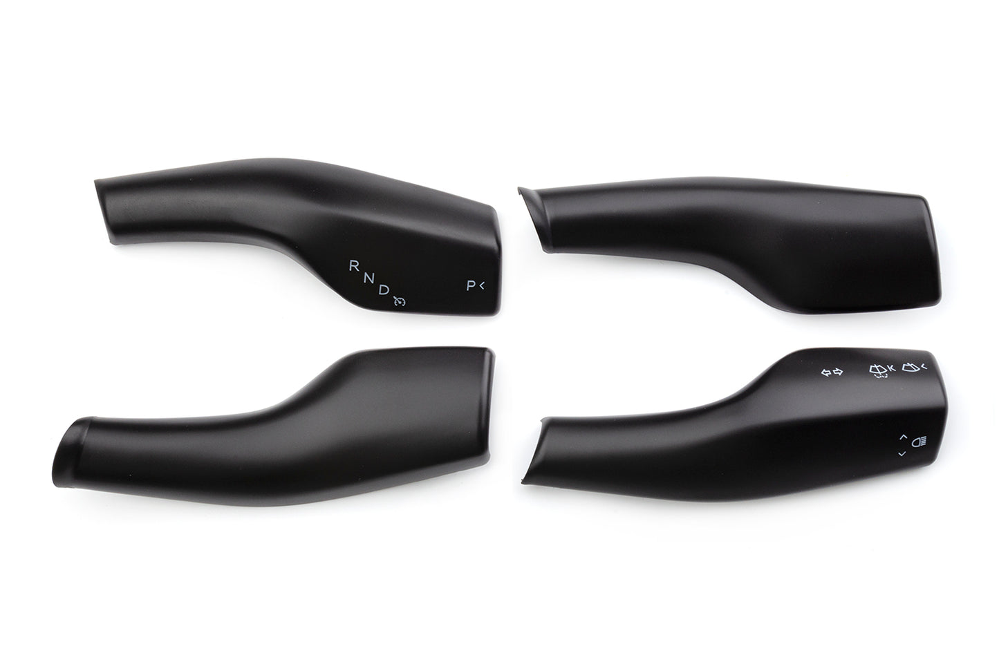 Decoration Set Elvix for Model Y/3 lever (2 Pcs, Matte Black)