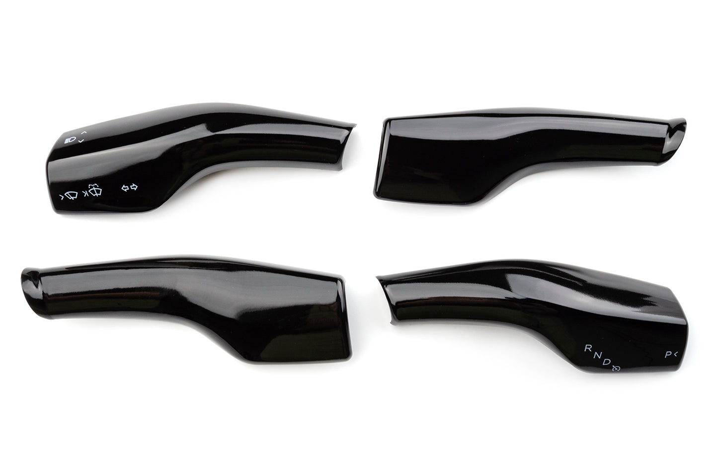 Decoration Set Elvix for Model Y/3 lever (2 Pcs, Black)