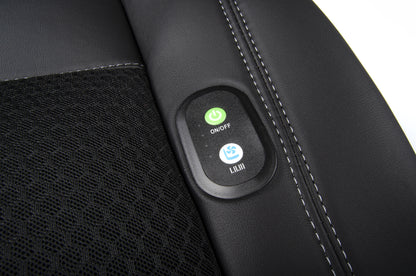 Ventilated Full Surround Seat Cushion Set Elvix for Tesla Model Y/3 Black