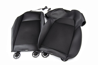 Ventilated Full Surround Seat Cushion Set Elvix for Tesla Model Y/3 Black