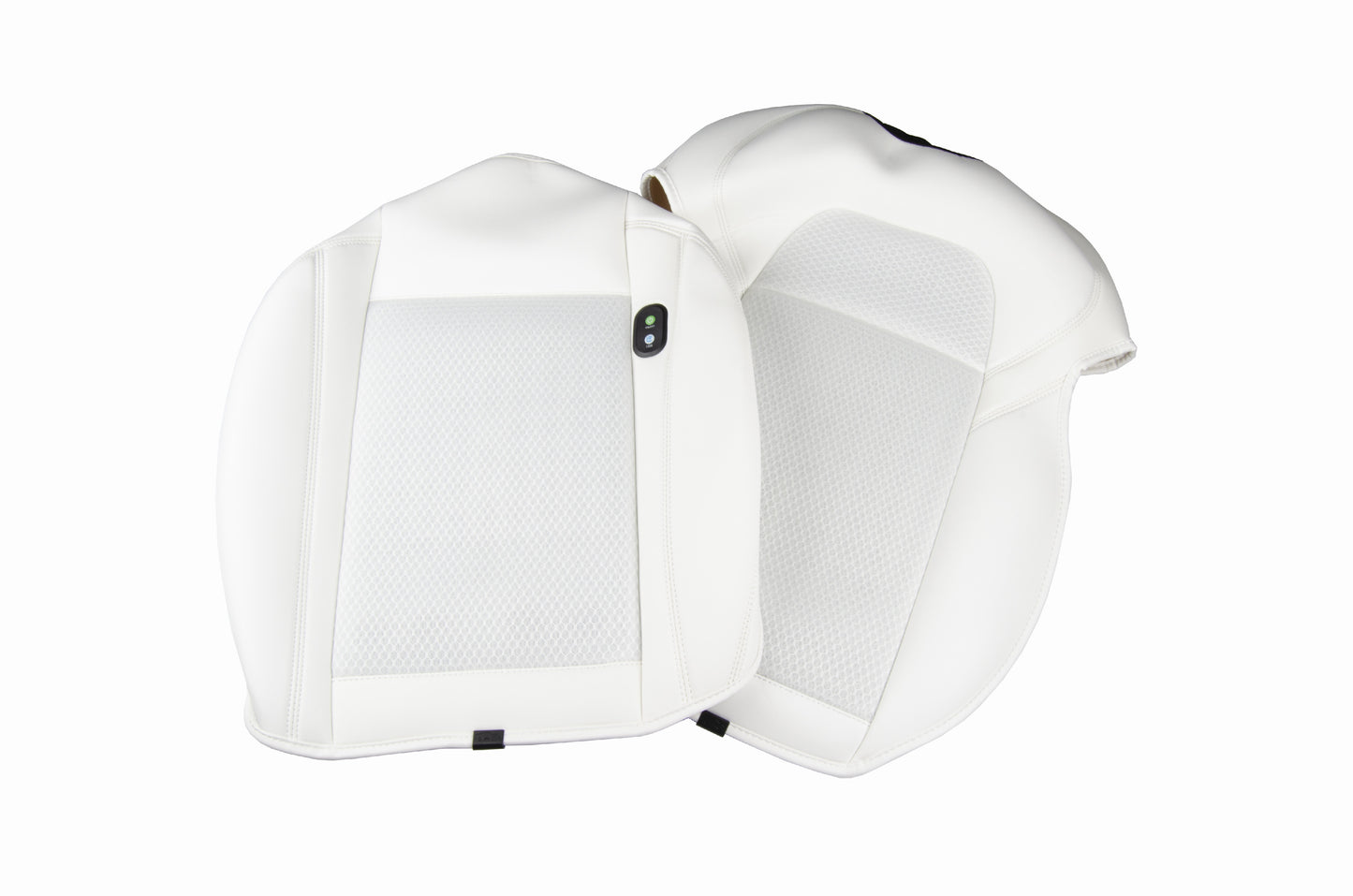 Ventilated Full Surround Seat Cushion Set Elvix for Tesla Model Y/3 White