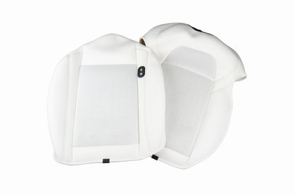 Ventilated Full Surround Seat Cushion Set Elvix for Tesla Model Y/3 White