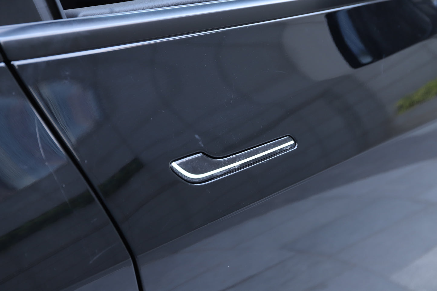 Door Handle Stickers Elvix for Tesla Model 3/Y (Glow Black)