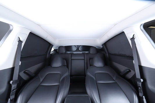 Sunshades Elvix for Tesla Model Y side window privacy