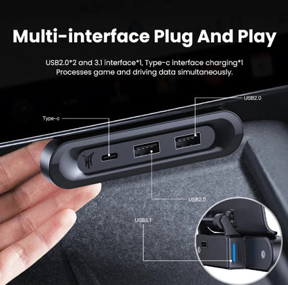 Expansion Dock Elvix for Tesla Model 3/Y central control screen