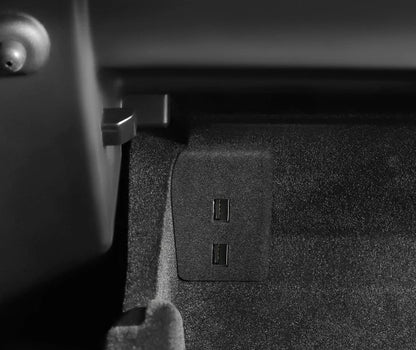 Expansion Dock Elvix for Tesla Model Y Glove Box Flocking