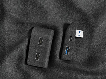 Expansion Dock Elvix for Tesla Model Y Glove Box Flocking