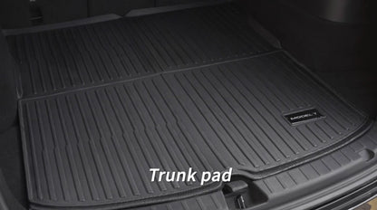 Front and Rear Trunk Mat Set Elvix for Tesla Model Y/3   Cushion Model Y front trunk (3 pcs set)