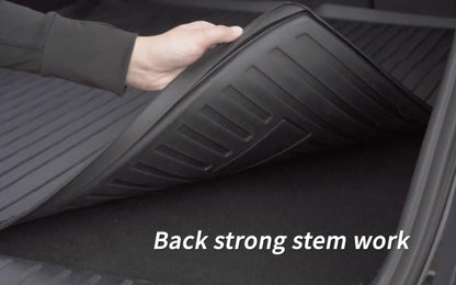 Front and Rear Trunk Mat Set Elvix for Tesla Model Y/3   Cushion Model Y front trunk (3 pcs set)