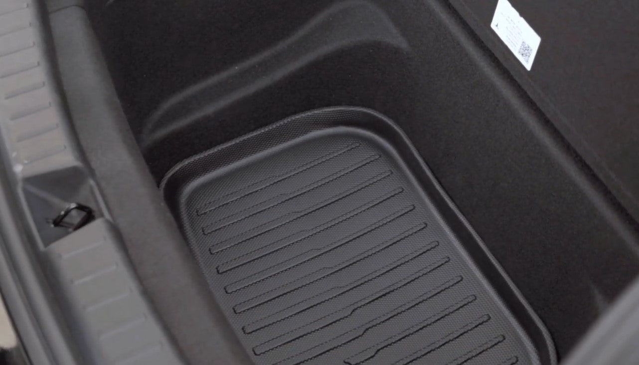 Front and Rear Trunk Mat Set Elvix for Tesla Model Y/3   Cushion Model Y front trunk (3 pcs set)