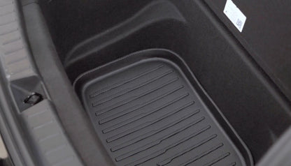 Front and Rear Trunk Mat Set Elvix for Tesla Model Y/3   Cushion Model Y front trunk (3 pcs set)