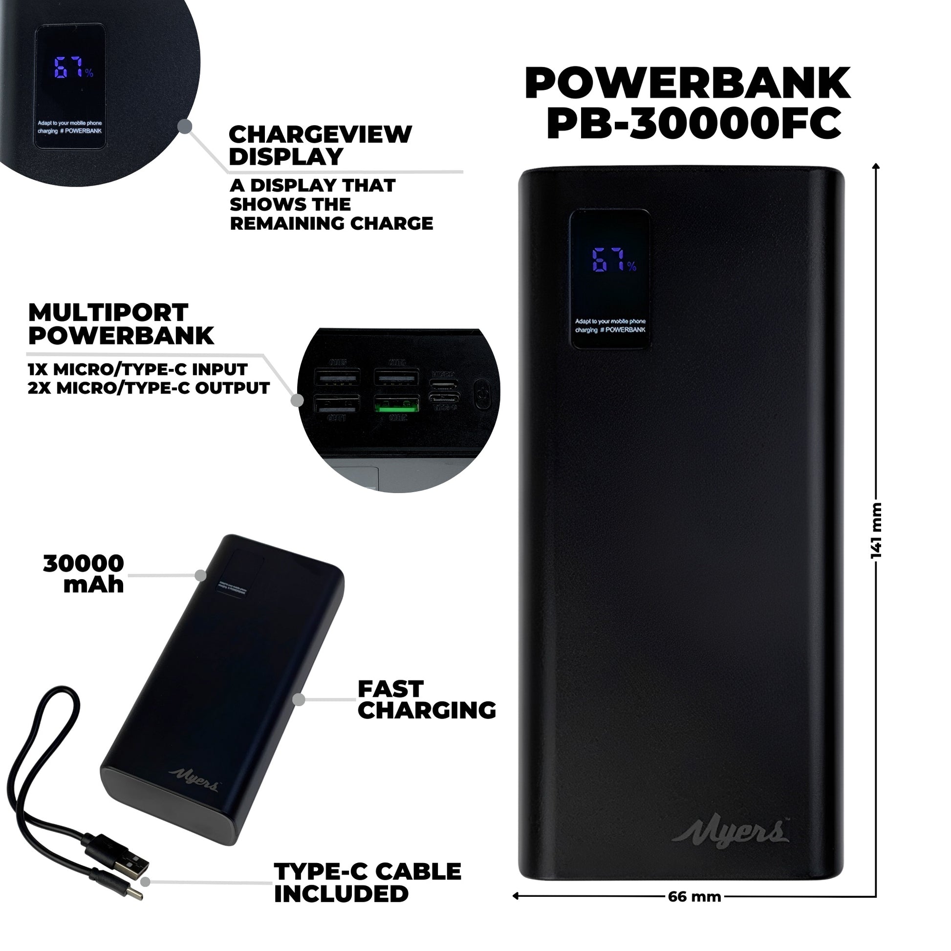 3383 1 powerbanka myers power 30000mah pb 30000fc